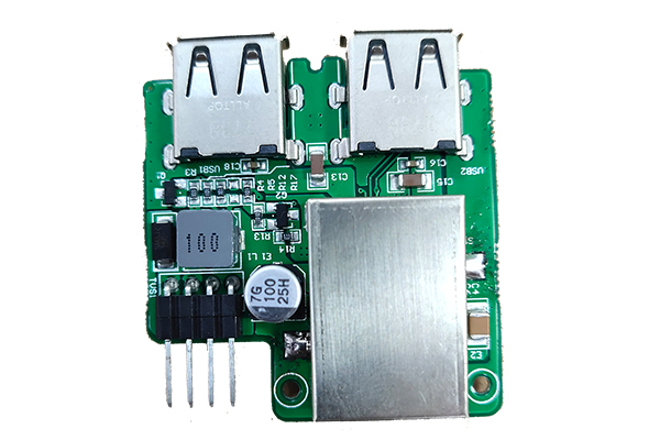 Front of car charger module